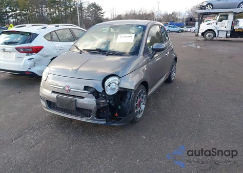 2012 Fiat 500 Sport from USA, damaged, VIN 3C3CFFBRXCT128607